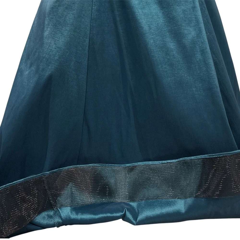 NWT Mac Duggal Formal Gown- Peacock - Picture 5 of 7